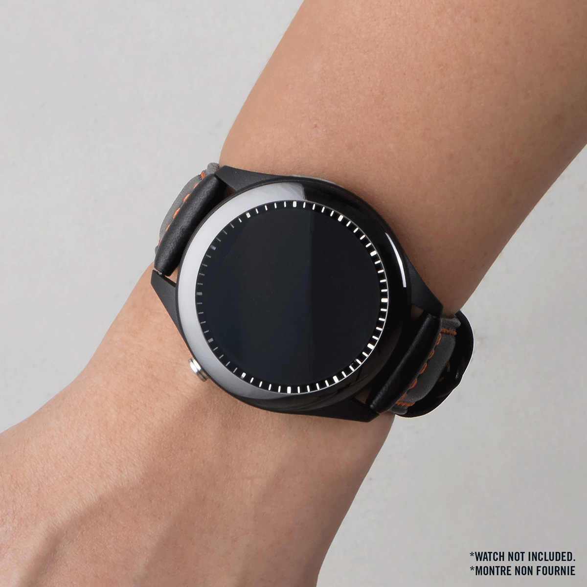 bracelet de montre en cuir pour Vivowatch brun